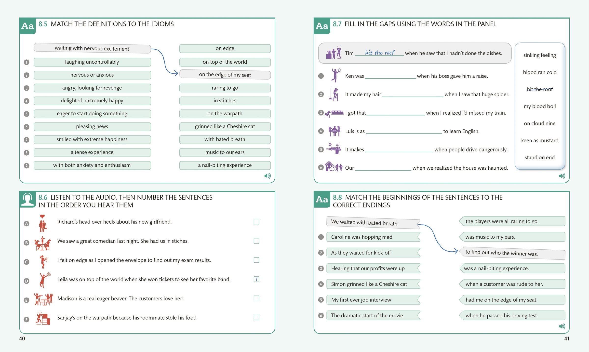 英語教材　English Idioms in USE等 shot.jpg