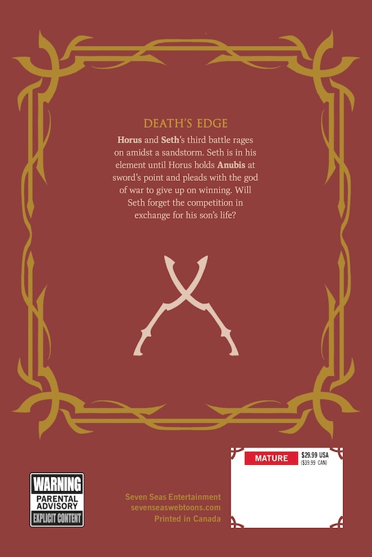 Couverture arrière_ENNEAD Vol. 6 [Mature Hardcover]