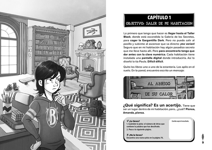 Sample content_Escape Book: El secreto de la mansión Black / Escape Book: The Secret of the Bla ck Mansion