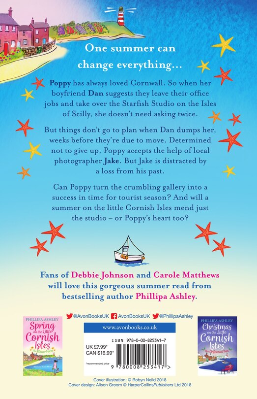 Back cover_Escape to the Little Cornish Isles: The Starfish Studio