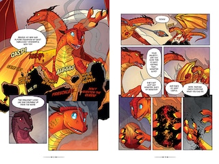 Sample content 3_Escaping Peril: A Graphic Novel (Wings of Fire Graphic Novel #8)