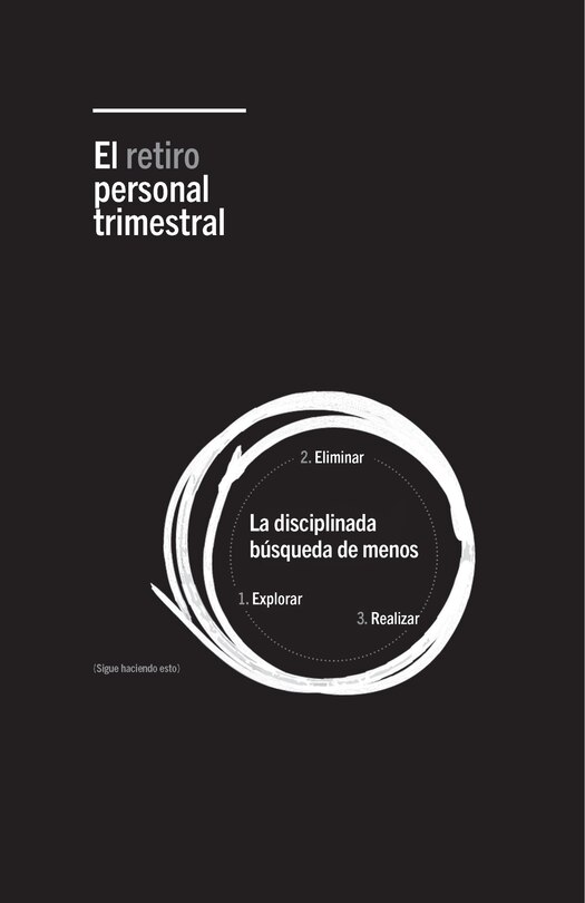 Sample content 2_Esencialismo. El planner / The Essentialism Planner