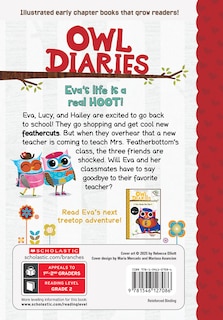 Back cover_Eva and the New Teacher: A Branches Book (Owl Diaries #21)