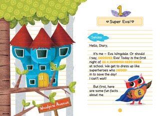 Aperçu du contenu 3_Eva Saves the Day: A Branches Book (Owl Diaries #22)