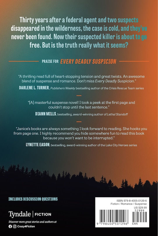 Back cover_Every Deadly Suspicion