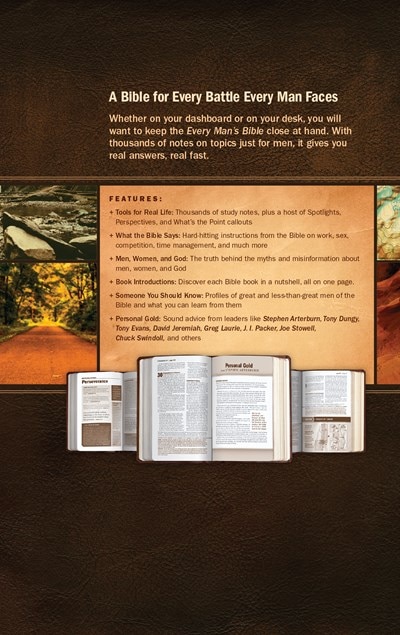 Back cover_Every Man's Bible Nlt (hardcover)