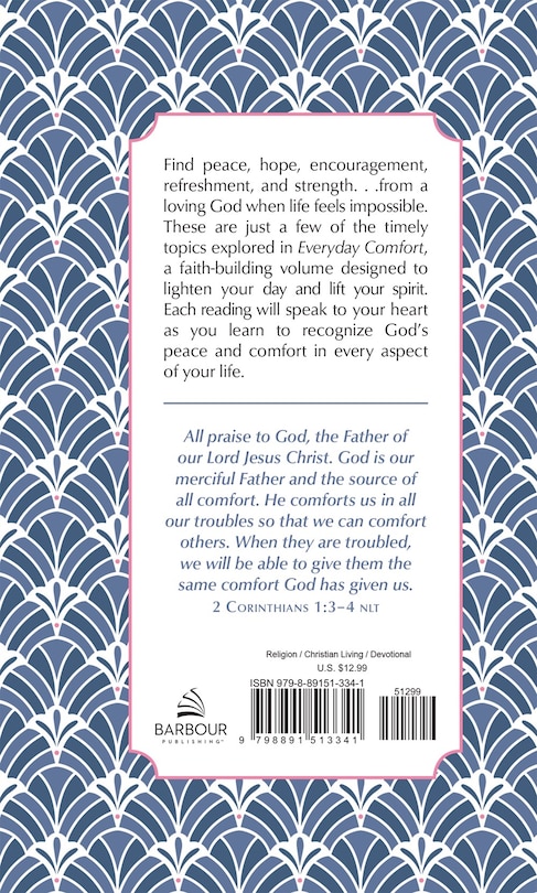 Couverture arri&egrave;re_Everyday Comfort