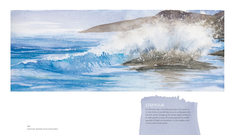 Sample content_Everyday Watercolor Seashores