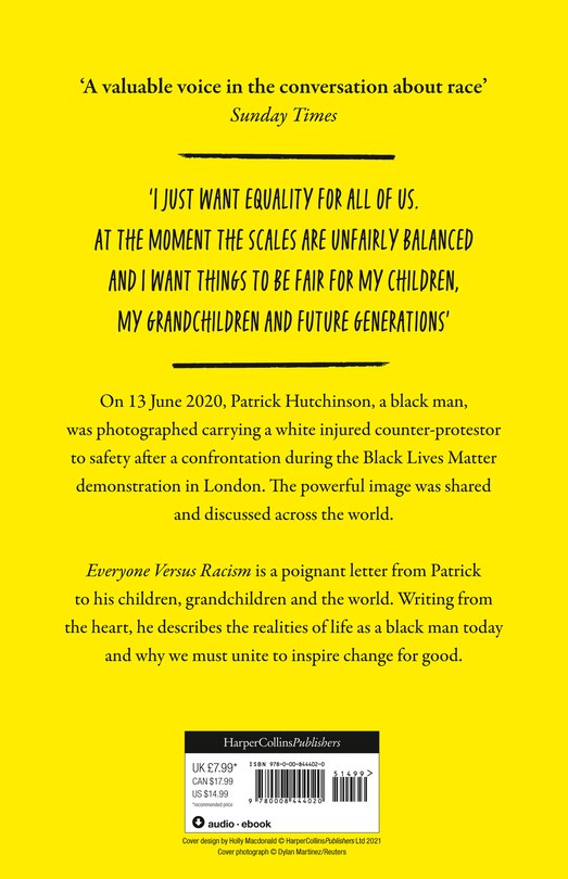 Couverture arri&egrave;re_Everyone Versus Racism