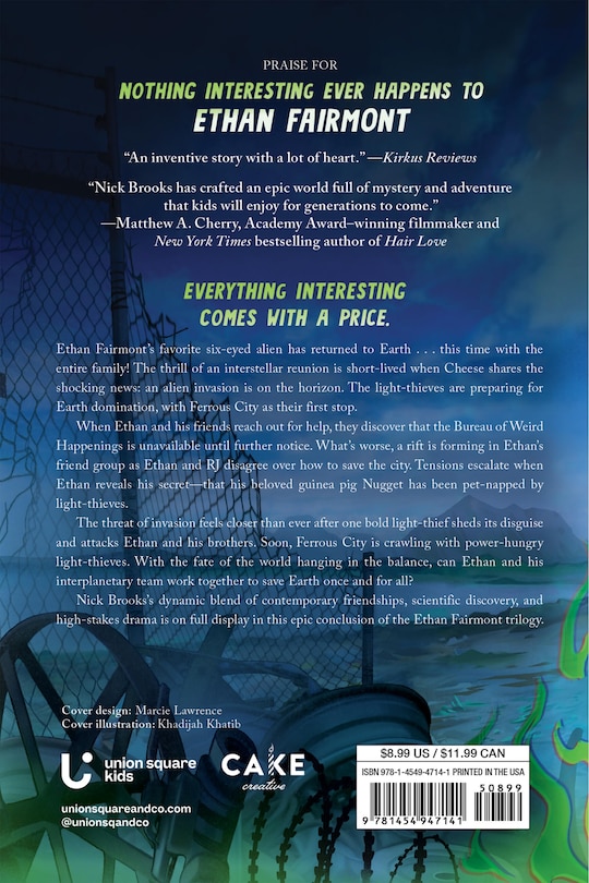 Back cover_Everything Interesting Keeps Happening to Ethan Fairmont