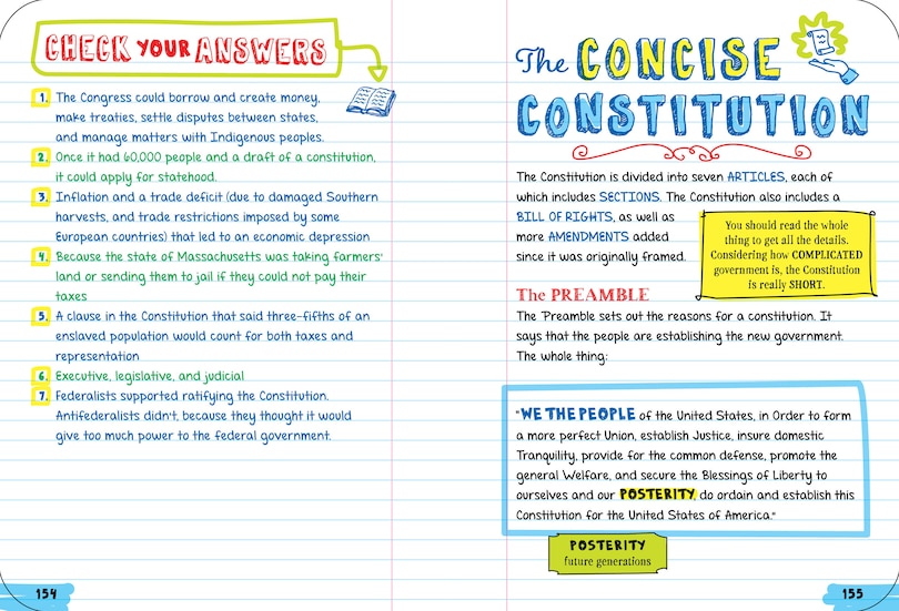 Aperçu du contenu 2_Everything You Need to Ace U.S. History in One Big Fat Notebook, 2nd Edition