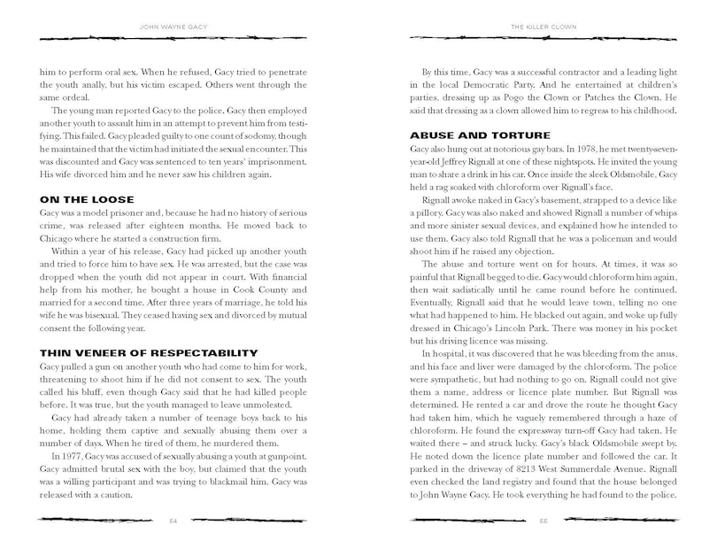 Sample content_Evil Serial Killers