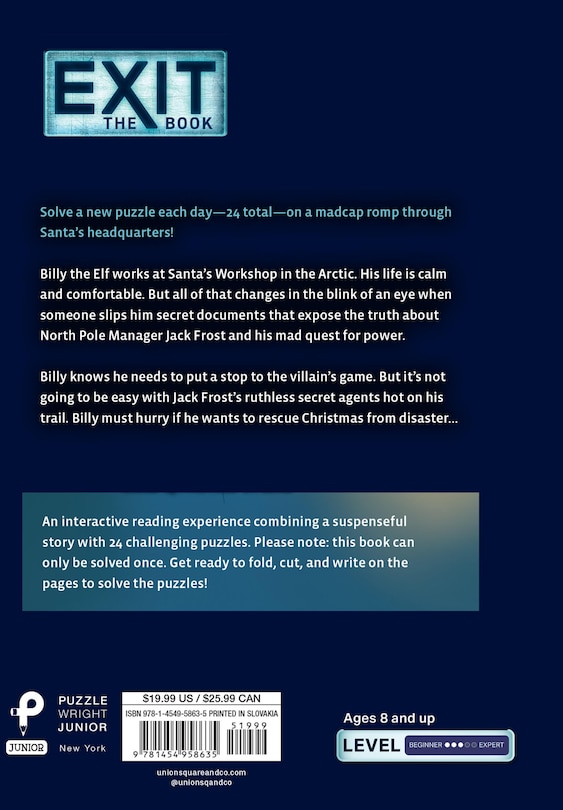 Back cover_EXIT: The Book - Danger at the North Pole