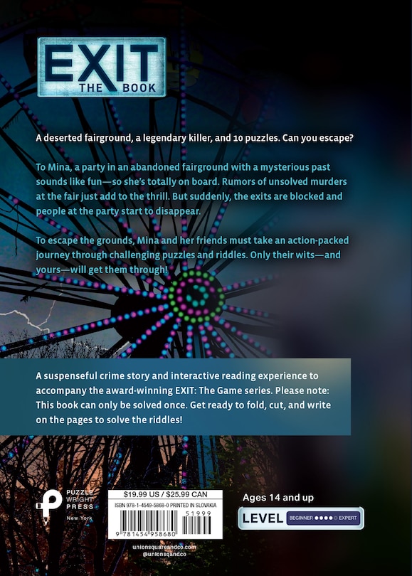 Back cover_EXIT: The Book - The Fairground of Fear
