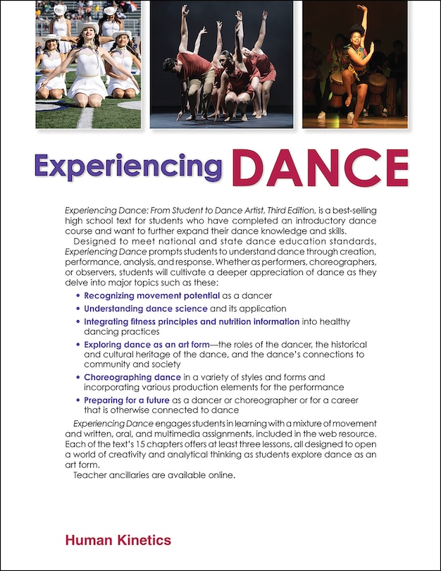 Couverture arri&egrave;re_Experiencing Dance