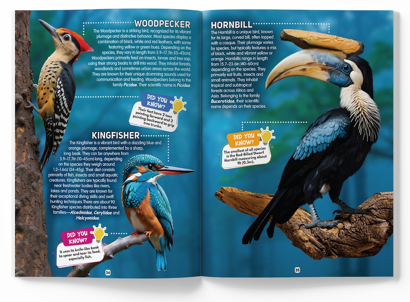 Sample content_Explore Fantastic World of Birds Picture Encyclopedia