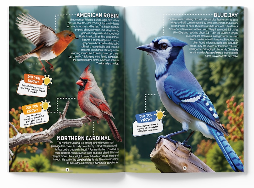 Sample content 2_Explore Fantastic World of Birds Picture Encyclopedia