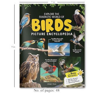 Sample content 4_Explore Fantastic World of Birds Picture Encyclopedia