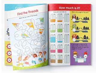Aper&ccedil;u du contenu_Exploring Measurement Activity Book For Children
