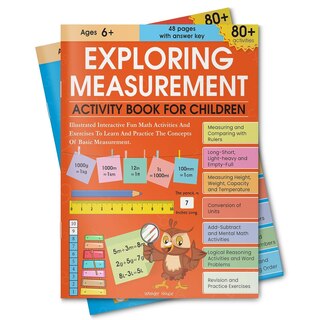 Aper&ccedil;u du contenu 3_Exploring Measurement Activity Book For Children