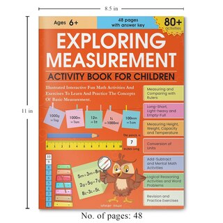 Aper&ccedil;u du contenu 4_Exploring Measurement Activity Book For Children