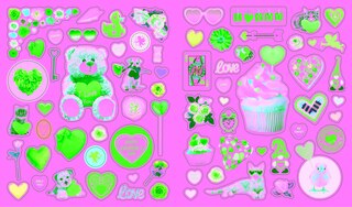 Aperçu du contenu_Eyelike Stickers: Valentines