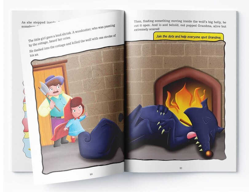 Aper&ccedil;u du contenu_Fairy Tales Comprehension: Little Red Riding Hood