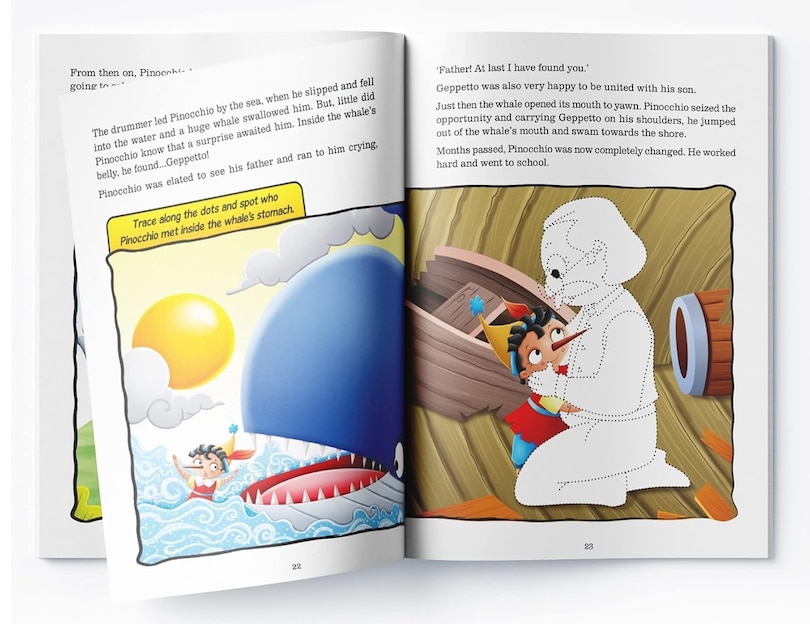 Aper&ccedil;u du contenu_Fairy Tales Comprehension: Pinocchio
