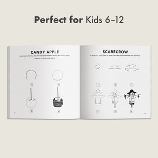 Sample content_Fall Things: How to Draw Books for Kids with Pumpkins, Scarecrows, Turkeys and More