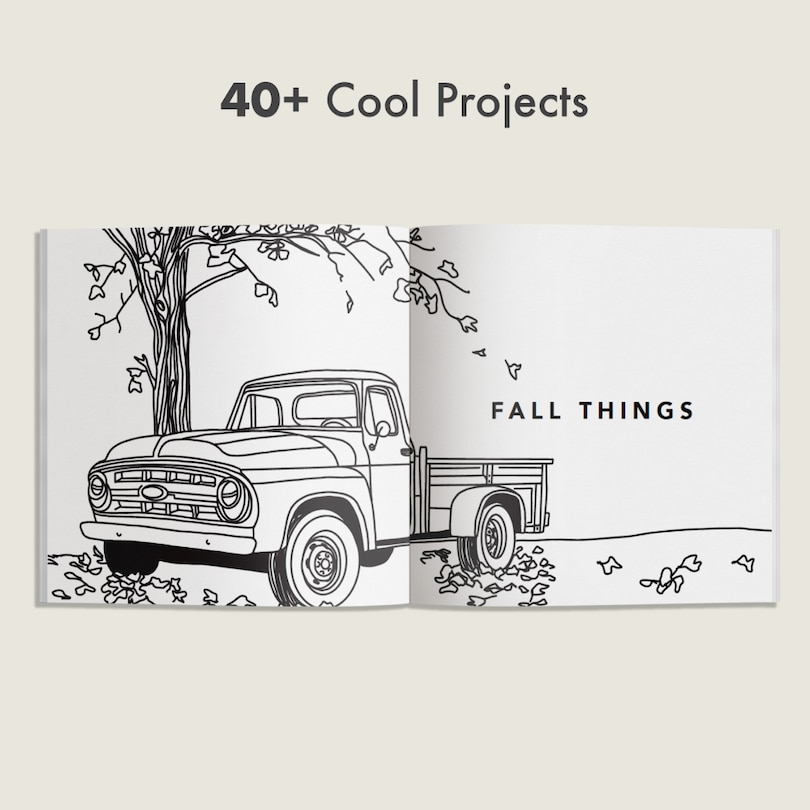 Sample content 2_Fall Things: How to Draw Books for Kids with Pumpkins, Scarecrows, Turkeys and More