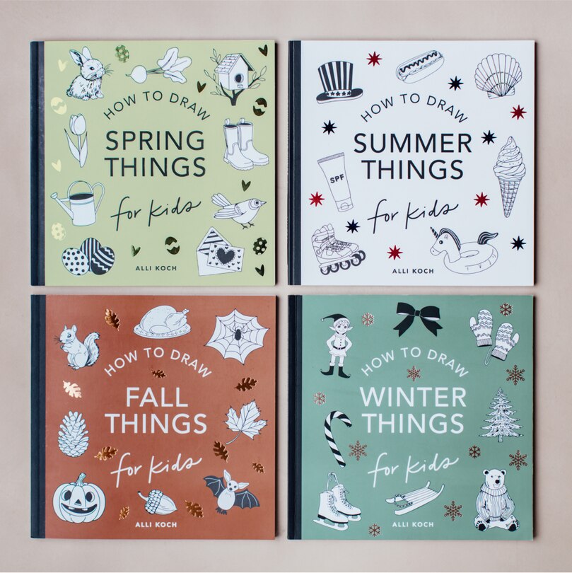Sample content 3_Fall Things: How to Draw Books for Kids with Pumpkins, Scarecrows, Turkeys and More