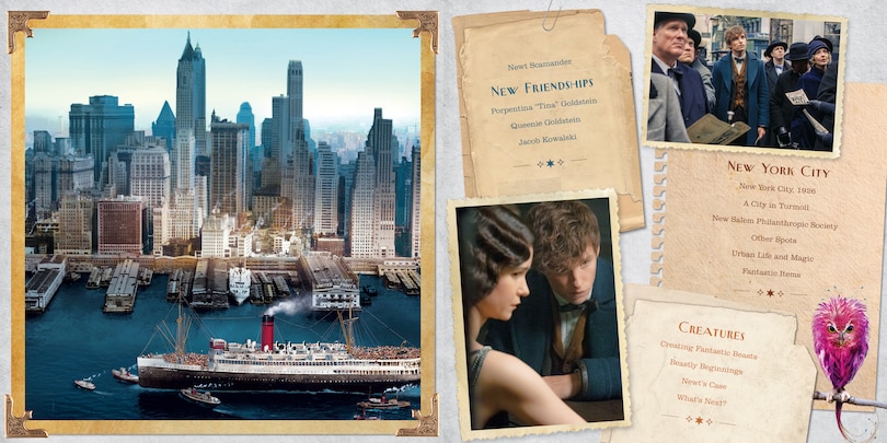 Aperçu du contenu_Fantastic Beasts And Where To Find Them: Newt Scamander: A Movie Scrapbook