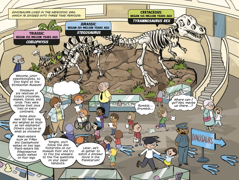 Sample content 4_Fart Boy and Reeky Dog: Dino Doom!