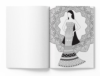 Aper&ccedil;u du contenu_Fashion Mandala Coloring book for Adults
