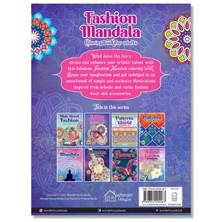 Aper&ccedil;u du contenu 5_Fashion Mandala Coloring book for Adults