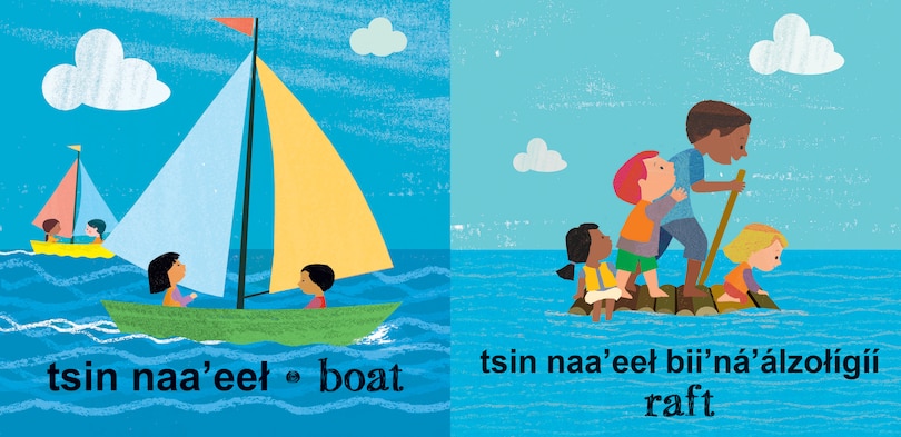 Aper&ccedil;u du contenu 3_Fast and Slow (Bilingual Navajo & English)