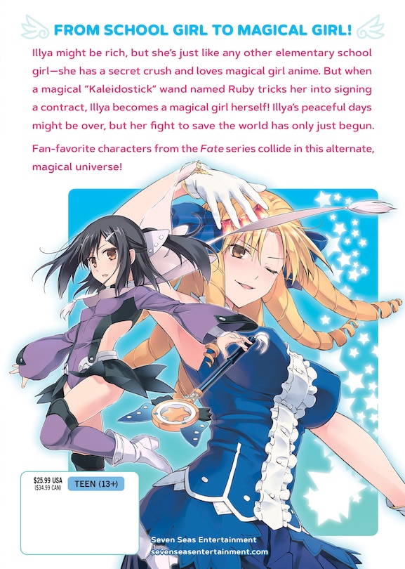 Back cover_Fate/Kaleid Liner Prisma Illya: The Complete Manga Collection