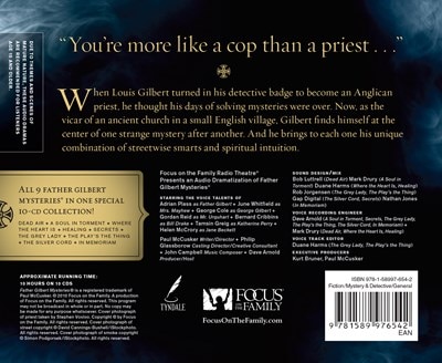 Back cover_Father Gilbert Mysteries Collector's Edition