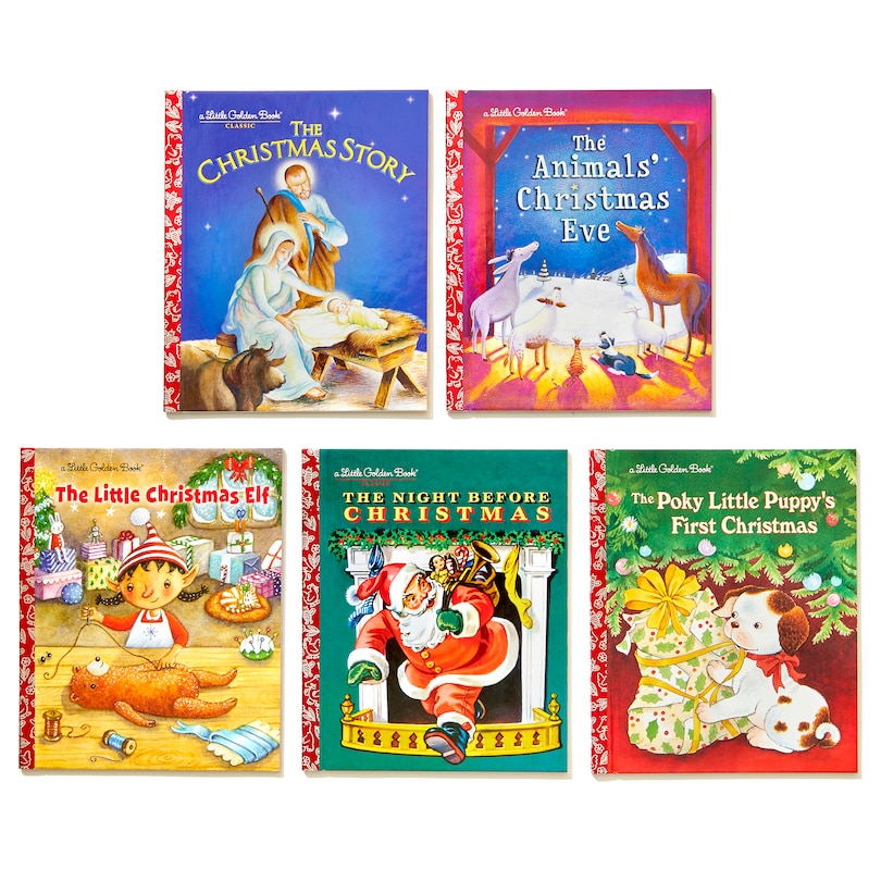 Aperçu du contenu_Favorite Little Golden Books for Christmas 5-Book Boxed Set