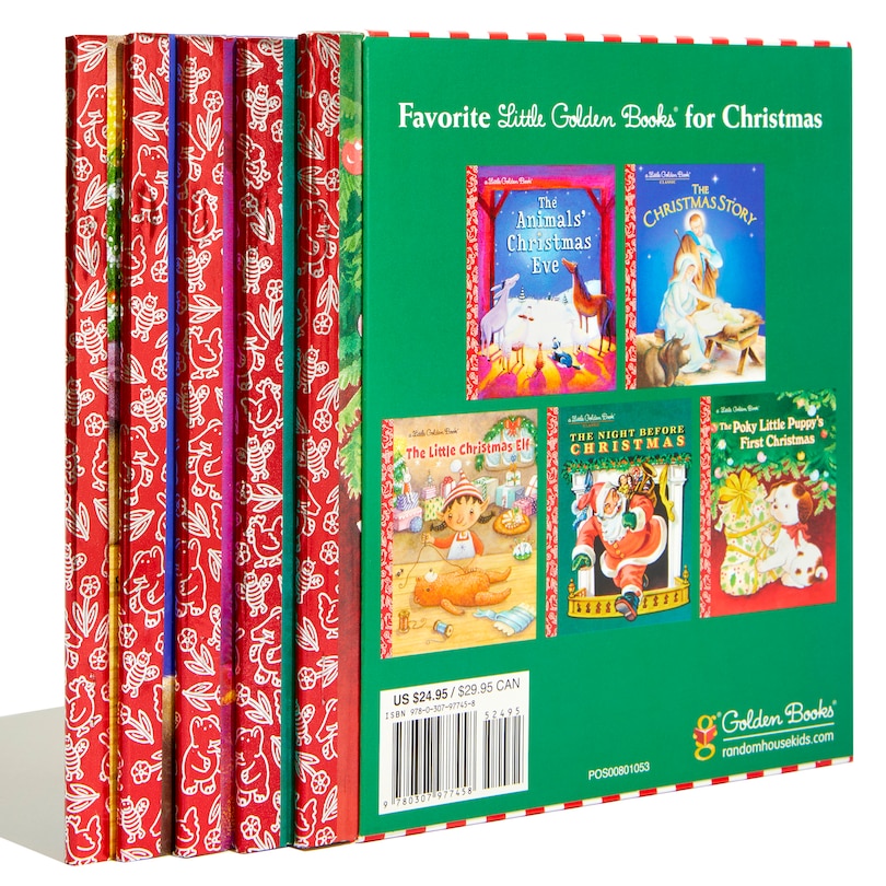 Aperçu du contenu 4_Favorite Little Golden Books for Christmas 5-Book Boxed Set