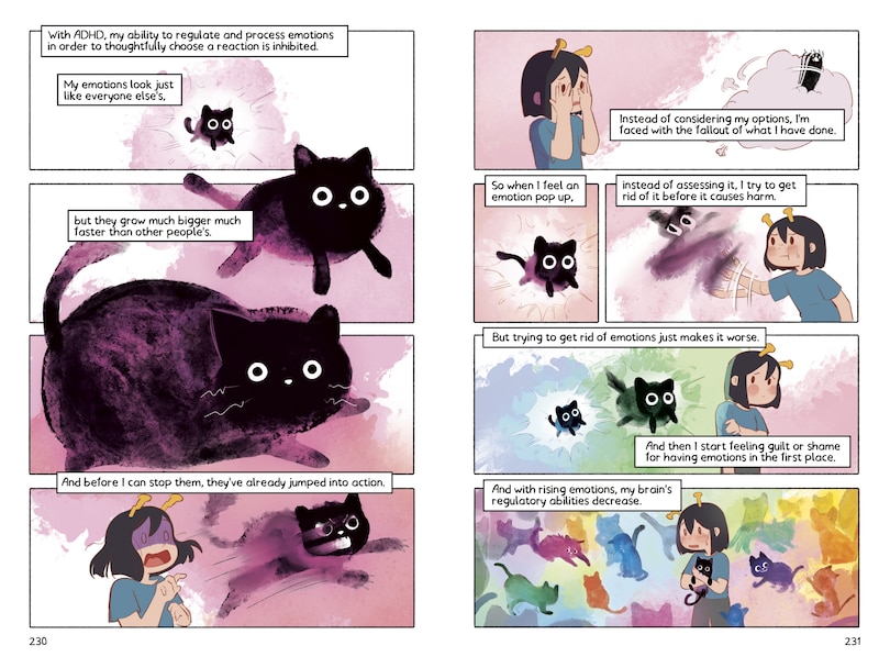Sample content_Feeling Like an ADHD Alien: A Graphic Novel