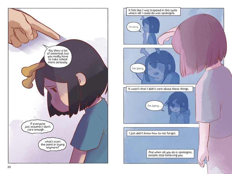 Sample content 2_Feeling Like an ADHD Alien: A Graphic Novel