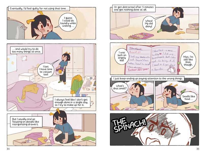 Sample content 3_Feeling Like an ADHD Alien: A Graphic Novel