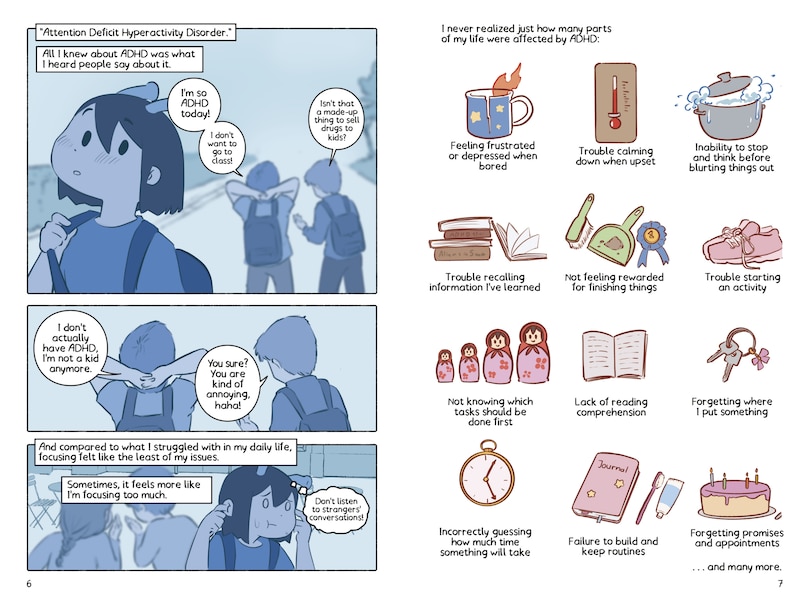 Sample content 4_Feeling Like an ADHD Alien: A Graphic Novel