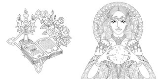 Sample content_Feminine Alchemy Coloring Book
