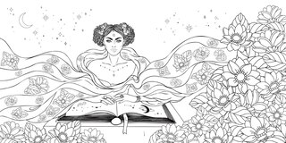 Sample content 3_Feminine Alchemy Coloring Book