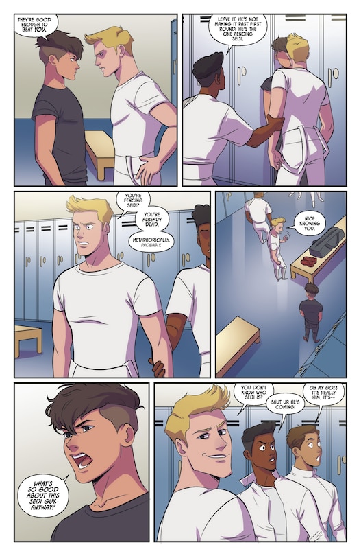 Aper&ccedil;u du contenu_Fence Book One