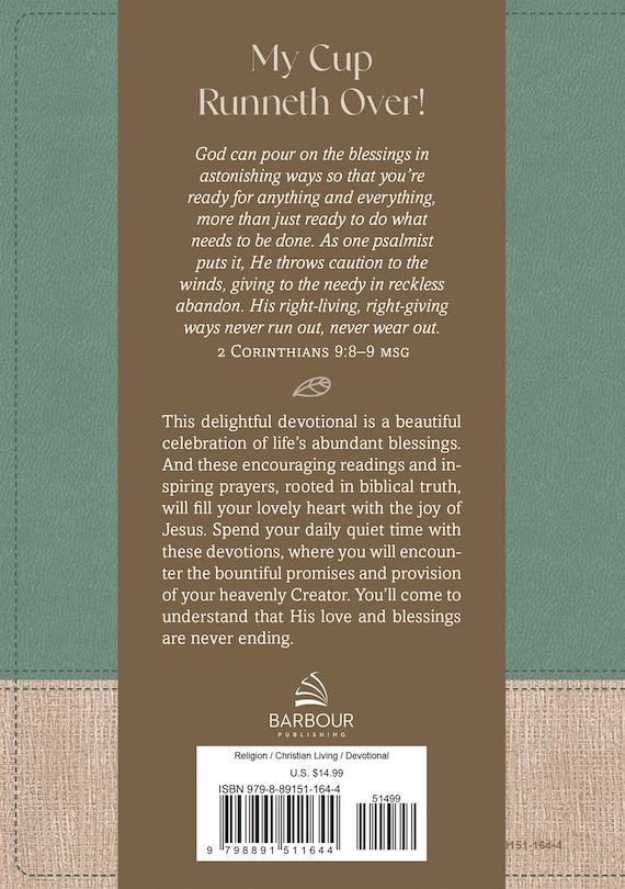 Back cover_Fill My Cup, Lord