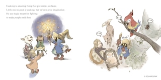 Sample content_Final Fantasy IX Picture Book: Vivi and Grandpa's Memories for the Sky