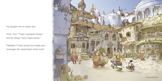 Sample content 2_Final Fantasy IX Picture Book: Vivi and Grandpa's Memories for the Sky